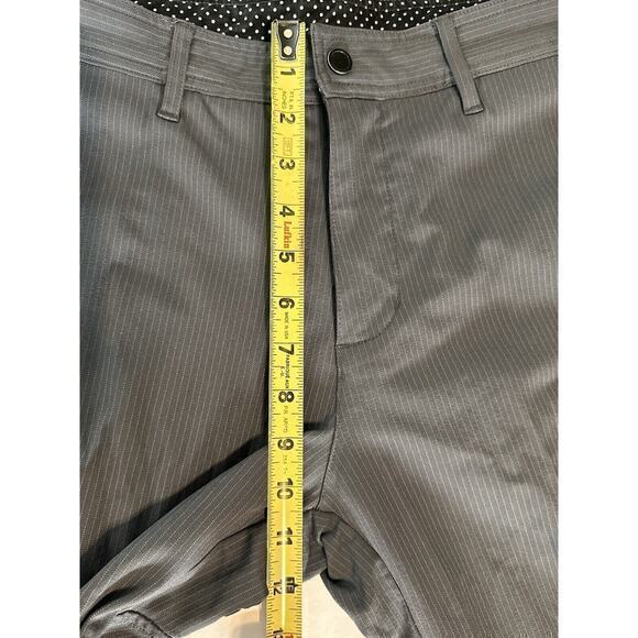 Lululemon Commute Pants Size 30 Men Gray Striped Golf Chino Stretch Athletic ABC - Picture 14 of 16